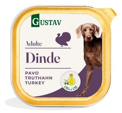 Picture of Gustav Dog Turkey Pate 150gr